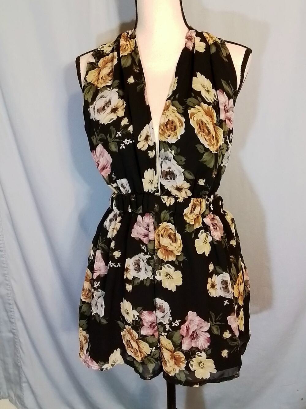 Nobel U Halter Top Romper